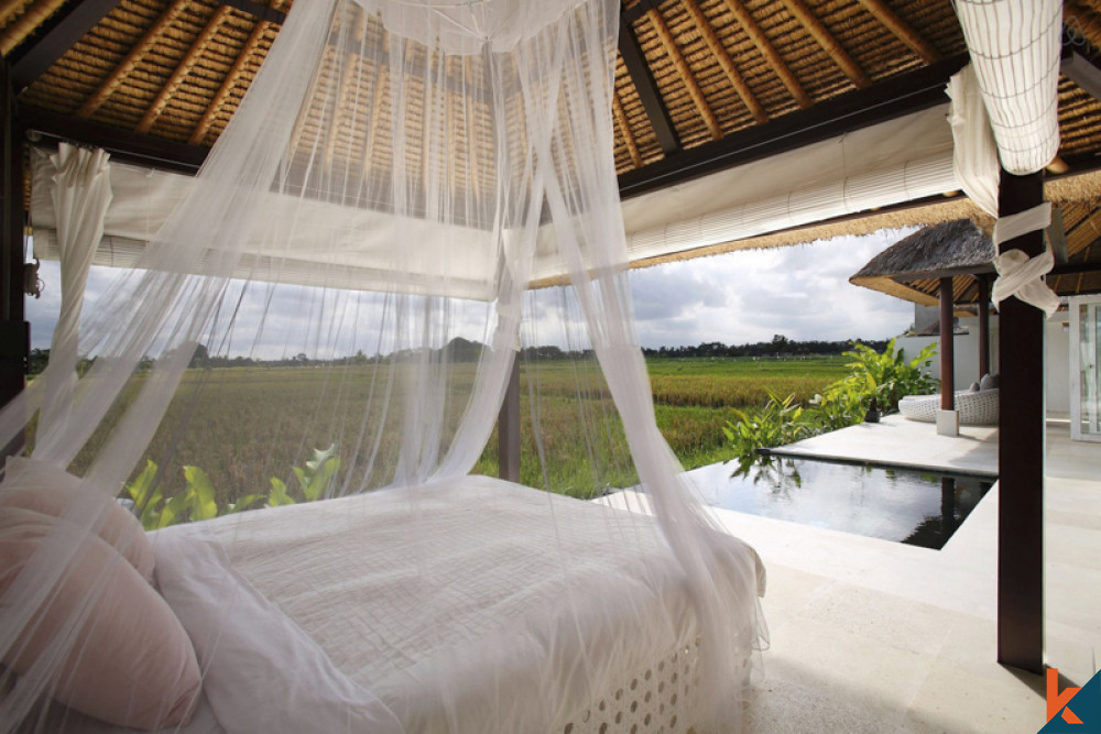 Dreamy Escape Leasehold Villa in Ubud with Rice Fields View