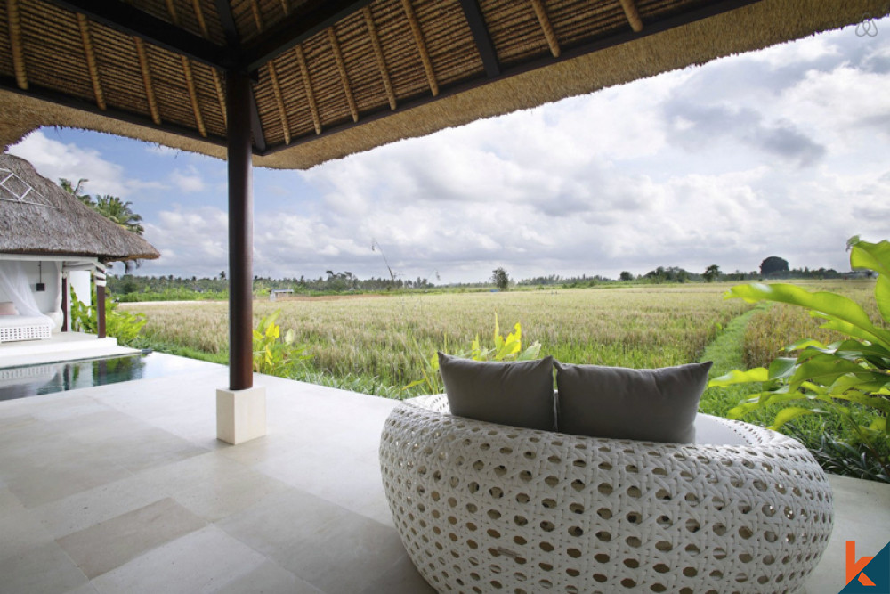 Dreamy Escape Leasehold Villa à Ubud avec vue sur les rizières