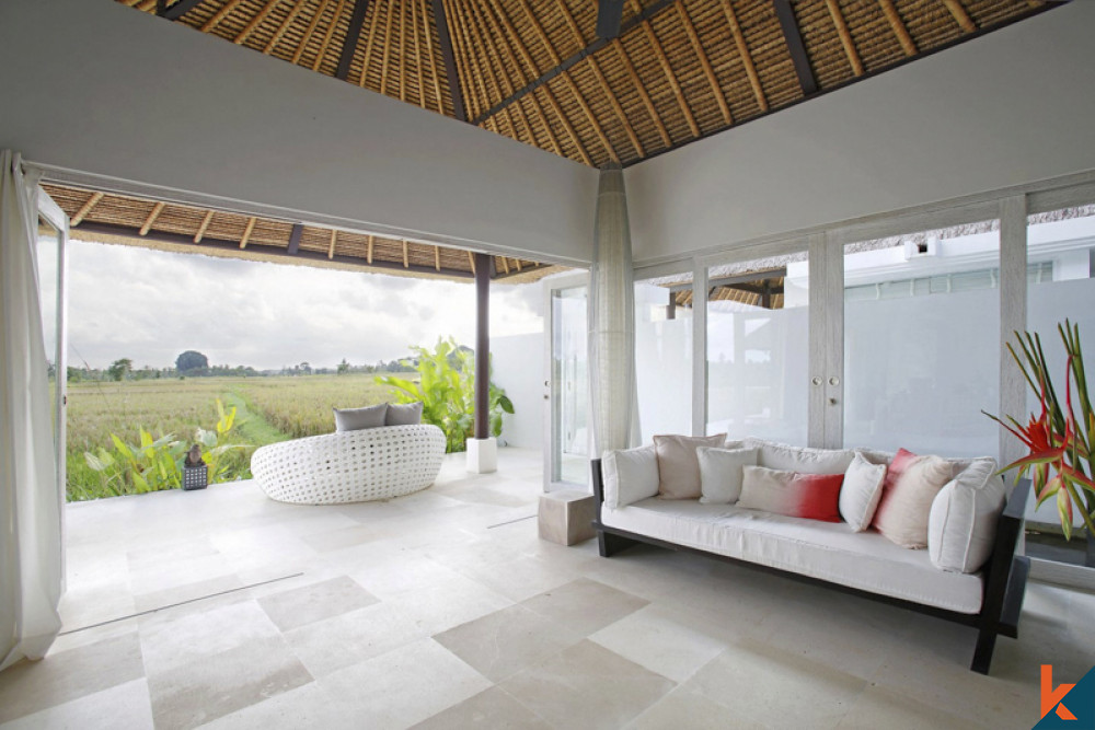 Dreamy Escape Leasehold Villa in Ubud with Rice Fields View