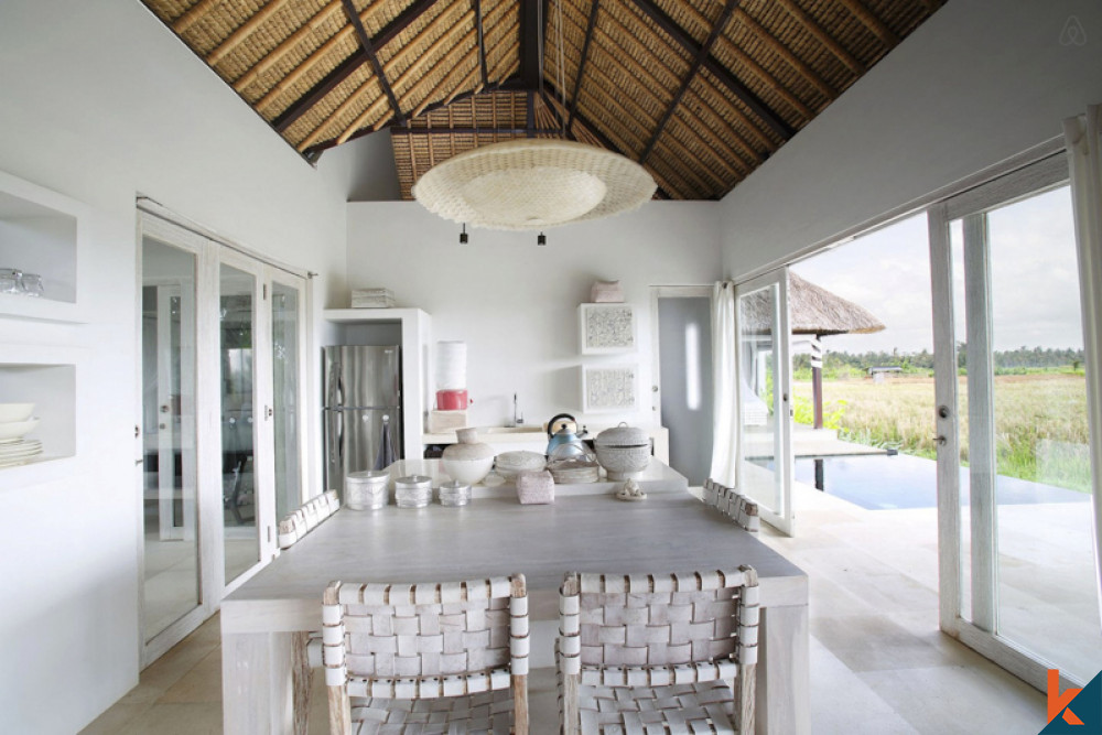 Dreamy Escape Leasehold Villa in Ubud with Rice Fields View