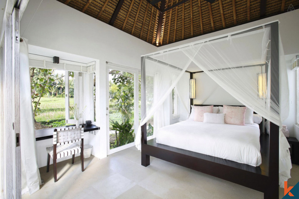 Dreamy Escape Leasehold Villa in Ubud with Rice Fields View