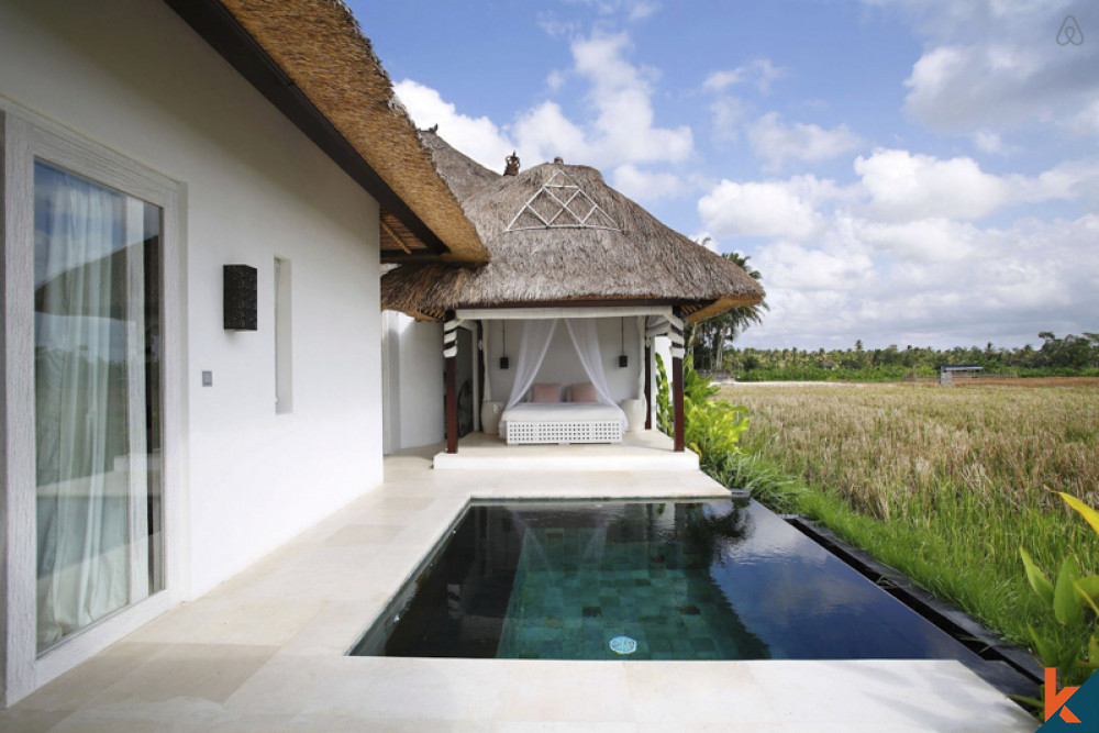 Dreamy Escape Leasehold Villa in Ubud with Rice Fields View