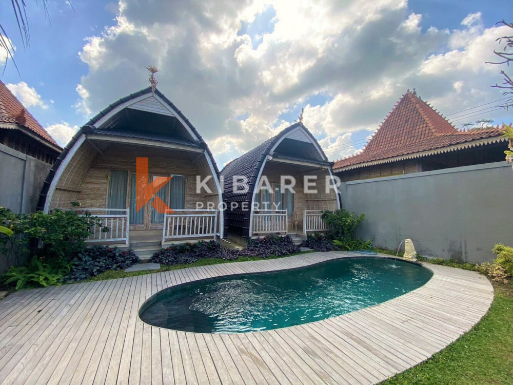 Cozy Two Bedroom Wooden Villa With Spacious Garden Situated in Pantai Lima (Available September 10th 2022)