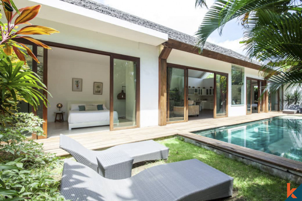 Luxueuses Villas Contemporaines et Tropicales Situées à Berawa