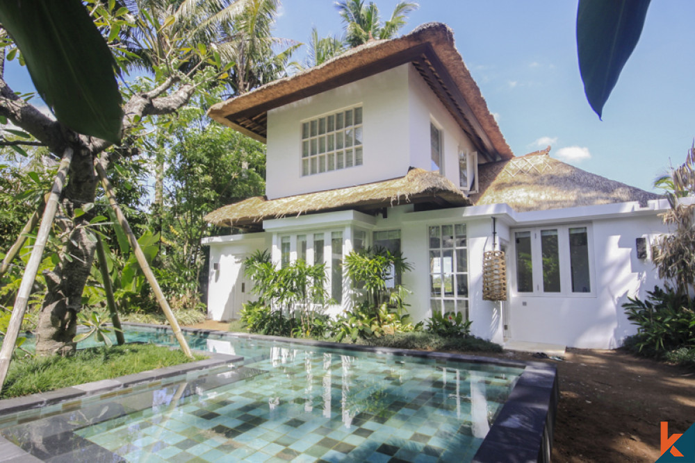 Tropical Three Bedrooms Villa for Lease in Ubud