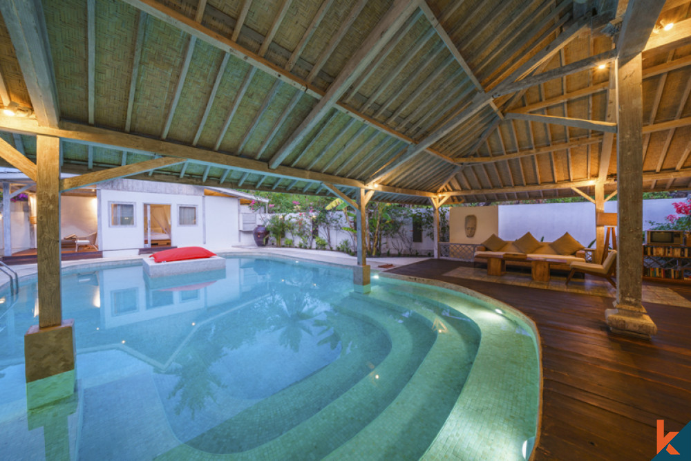 Tropical Vacation Home Near The Beach in Gili Meno