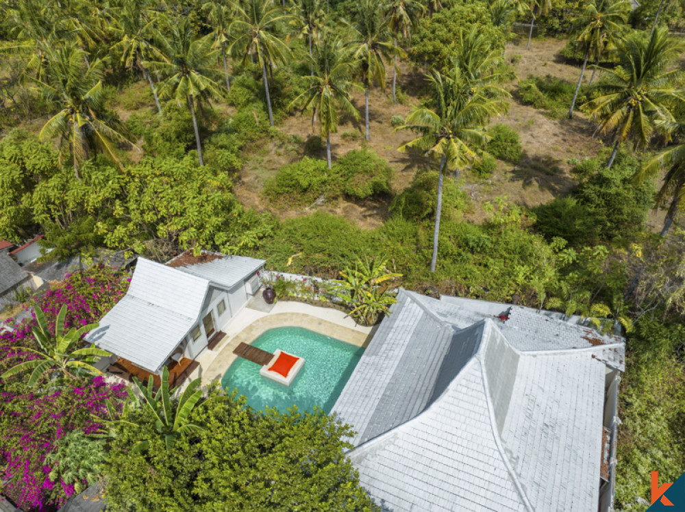 Rumah Liburan Tropis Dekat Pantai di Gili Meno