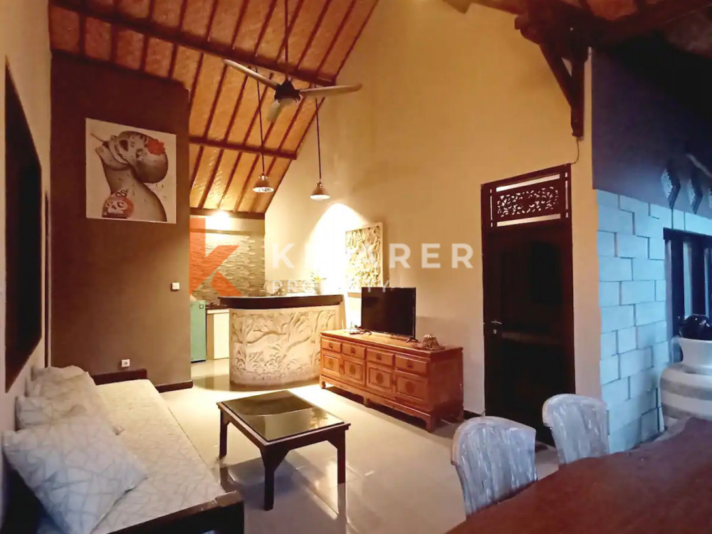 Balinese Two Bedroom Open Living Villa Situated in Seminyak