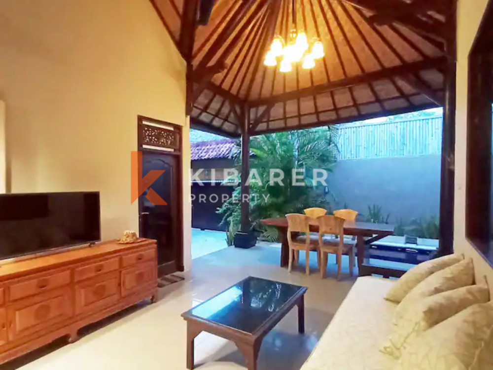 Balinese Two Bedroom Open Living Villa Situated in Seminyak