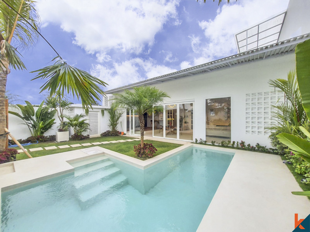 villa élégante de deux chambres à louer à Canggu