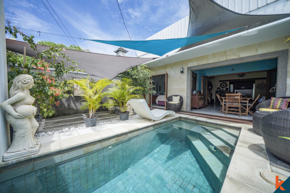 Belle villa de deux chambres à louer à Sanur