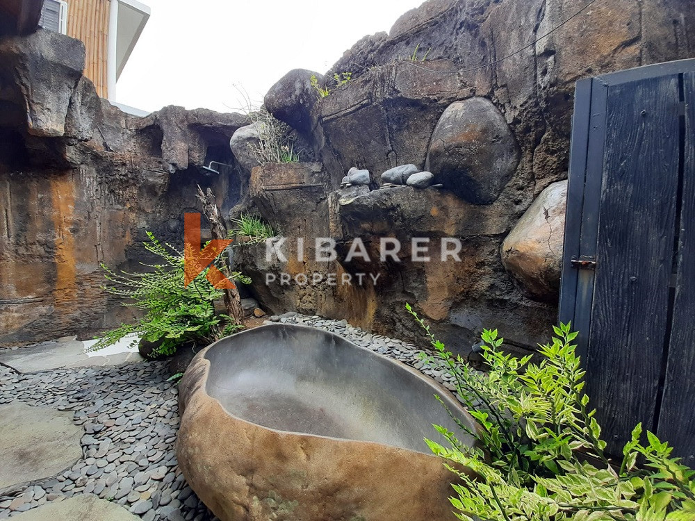 Unique Three Bedroom Villa with natural rock and forest design in Umalas