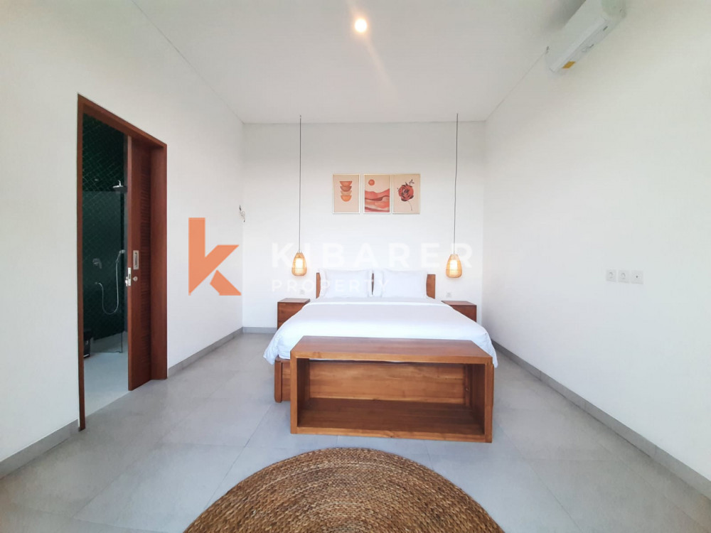 Brand New Two Bedroom Villa surrounding with rice field view in Pererenan ( minimum 6 years rental )