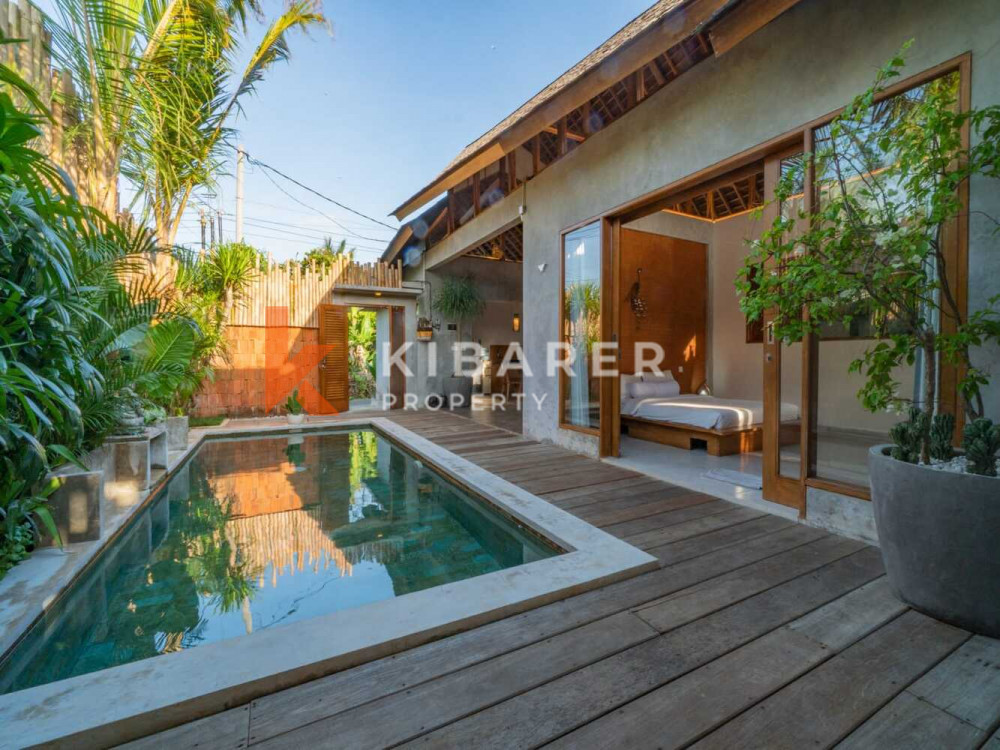 Belle villa rustique de deux chambres avec jardin tropical situé à Jimbaran (disponible fin janvier 2023)