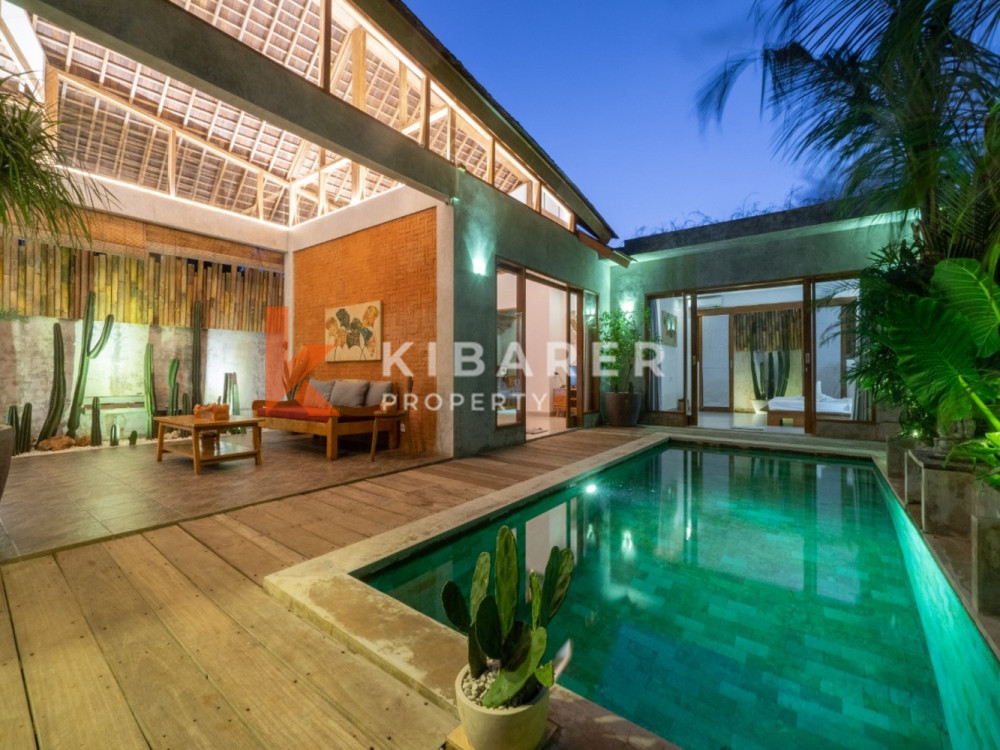 Belle villa rustique de deux chambres avec jardin tropical situé à Jimbaran (disponible fin janvier 2023)