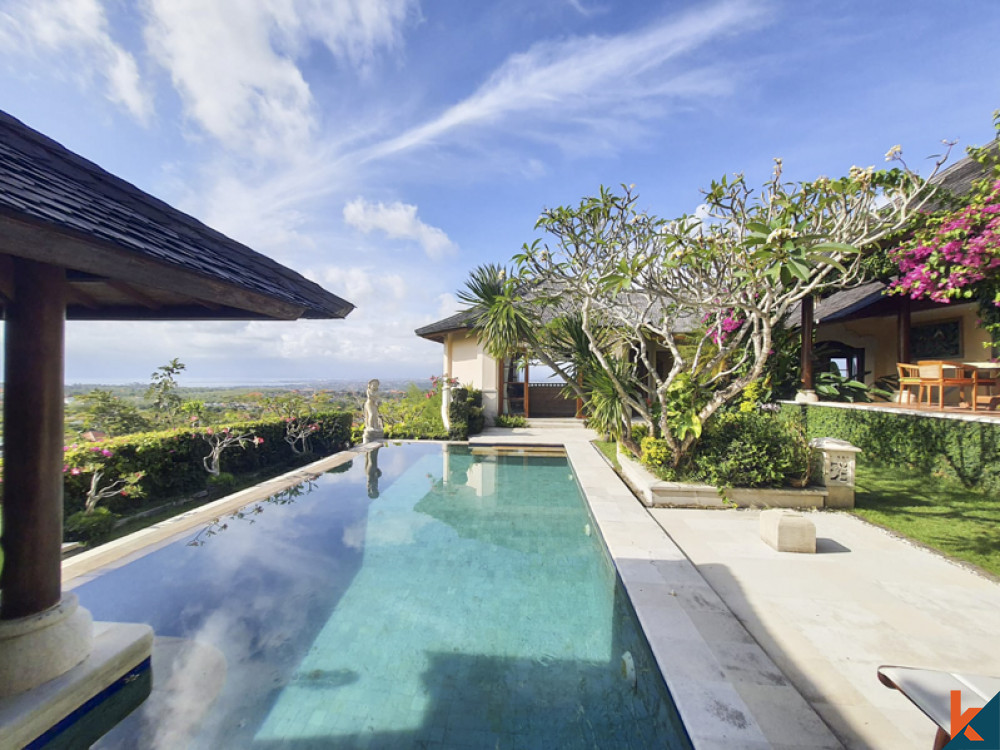 Hilltop Property with 180° Degree Ocean View for Sale in Uluwatu