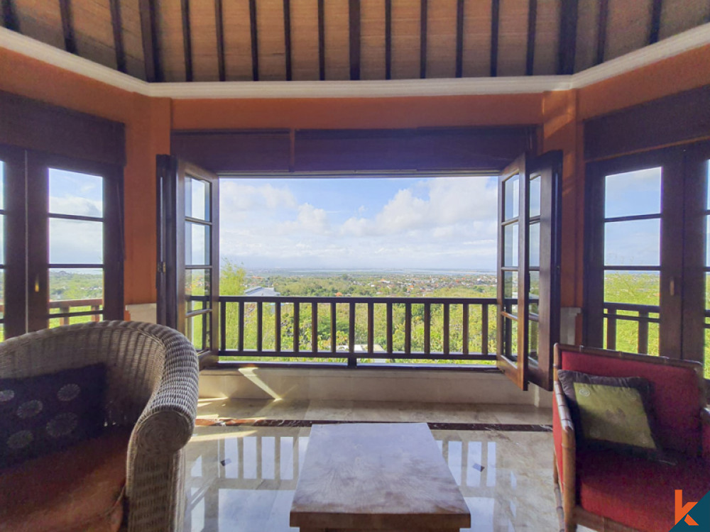 Hilltop Property with 180° Degree Ocean View for Sale in Uluwatu