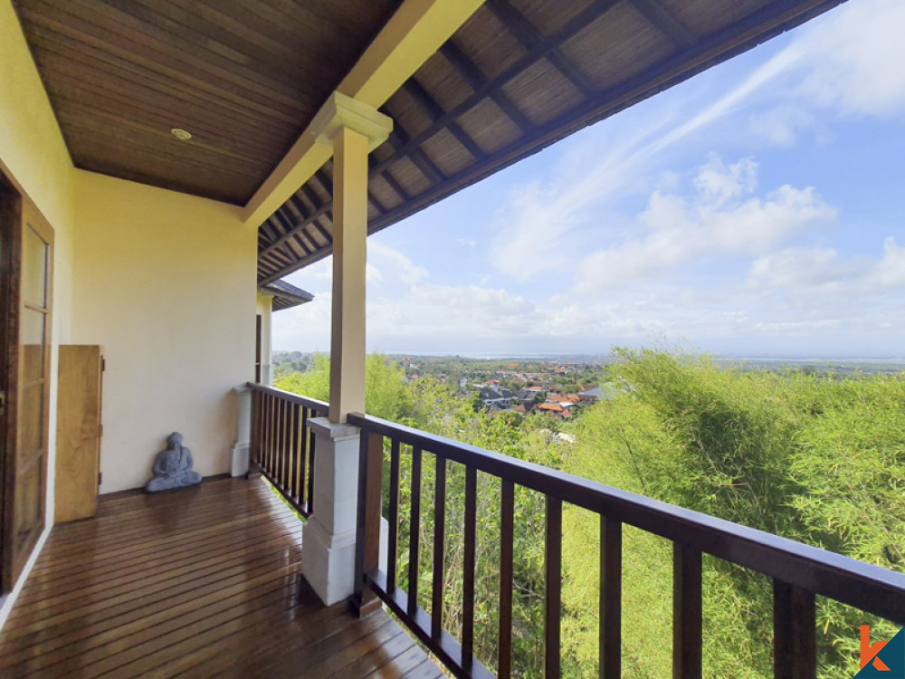 Hilltop Property with 180° Degree Ocean View for Sale in Uluwatu