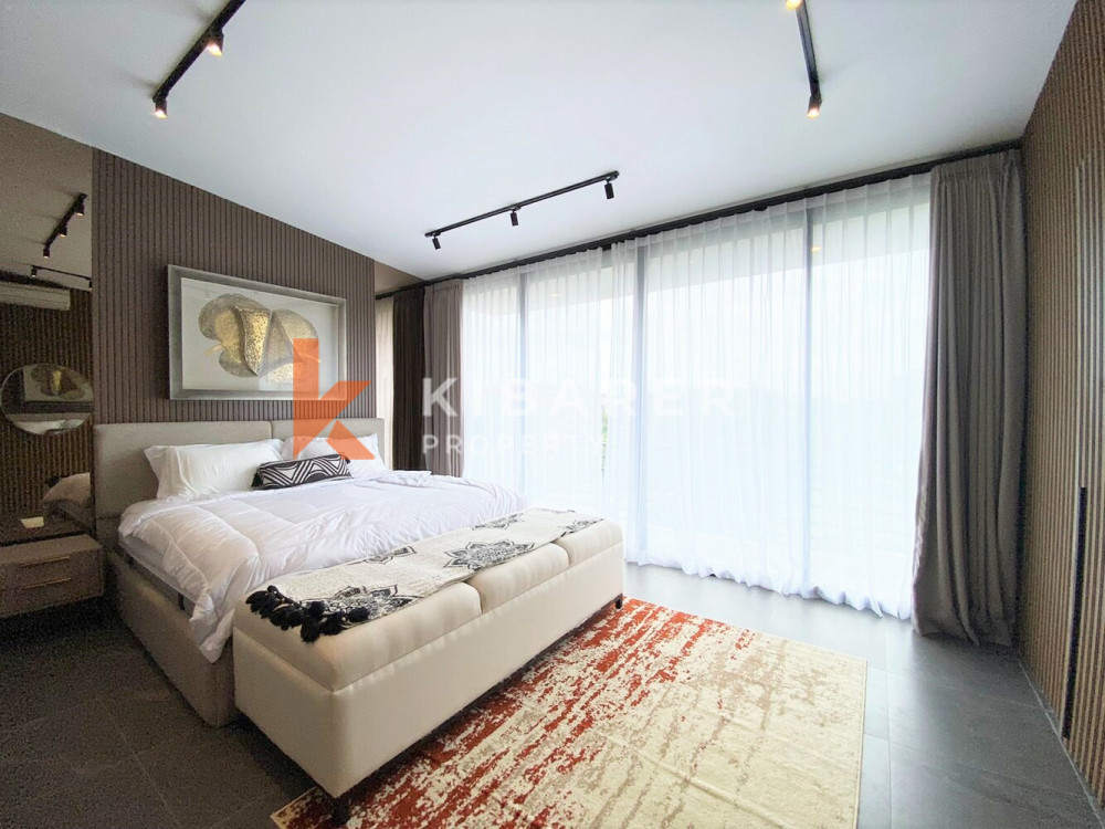 Apartemen Modern Dua Kamar Tidur Terletak di Canggu