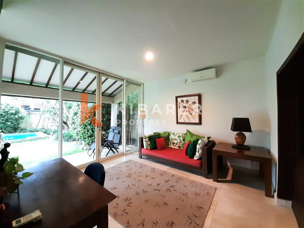 Homey Three Bedroom Villa in quiet Umalas area ( will be available on 1st May )