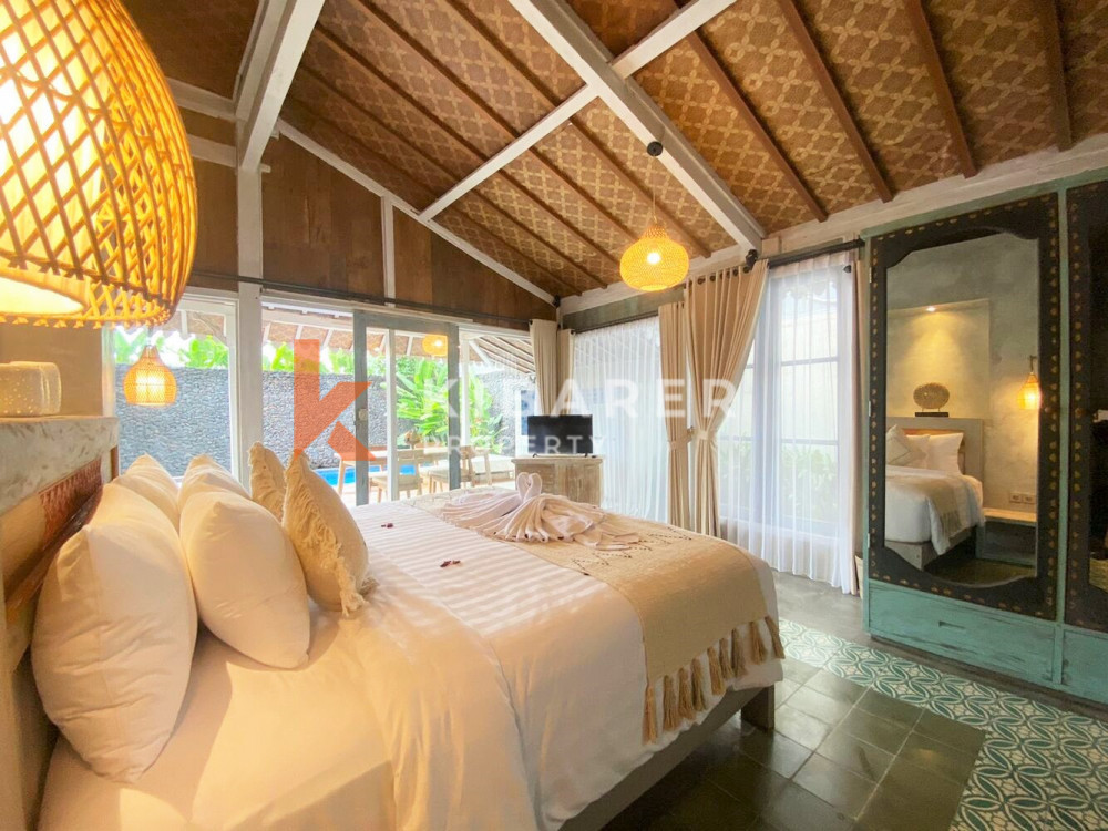 Two Bedroom Complex Villa With Private Pool Nestled in Batu Belig