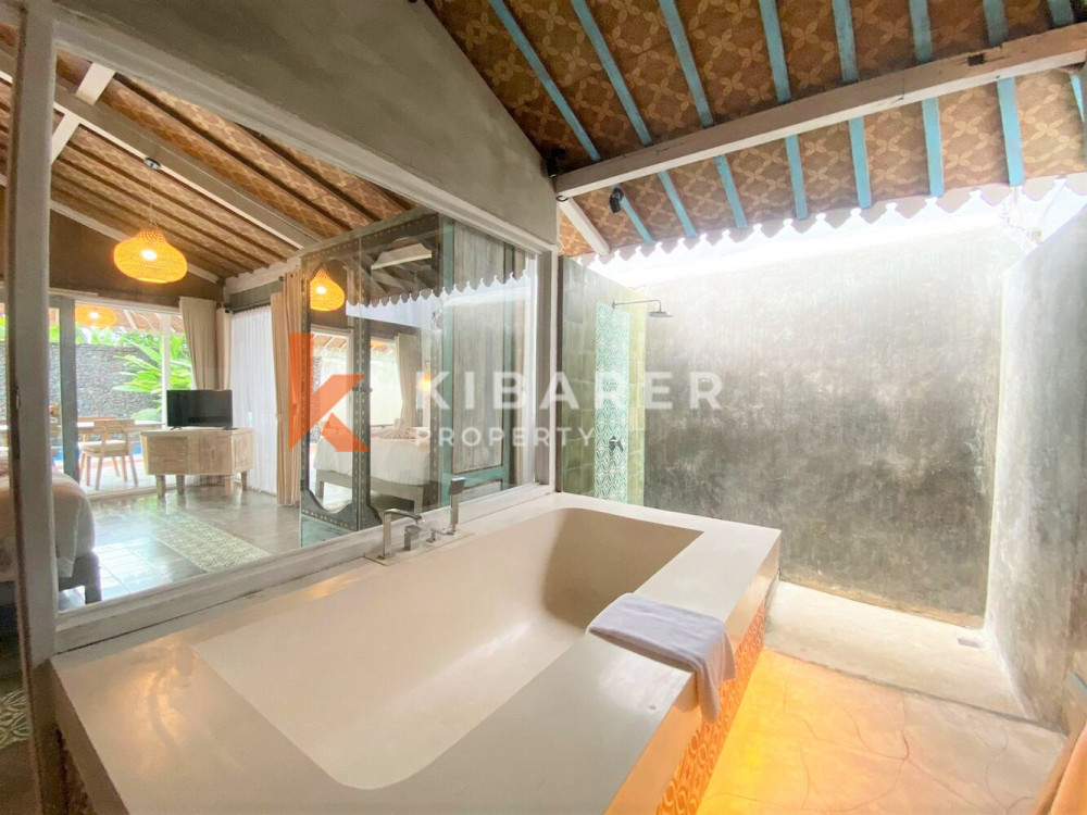 Two Bedroom Complex Villa With Private Pool Nestled in Batu Belig