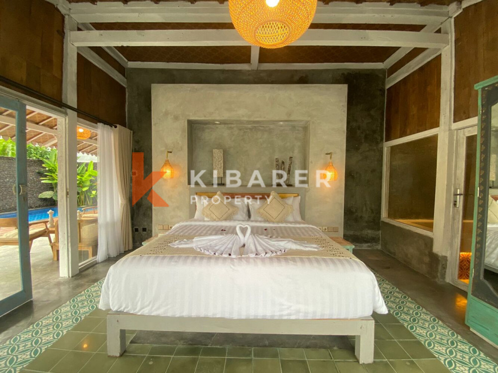 Two Bedroom Complex Villa With Private Pool Nestled in Batu Belig