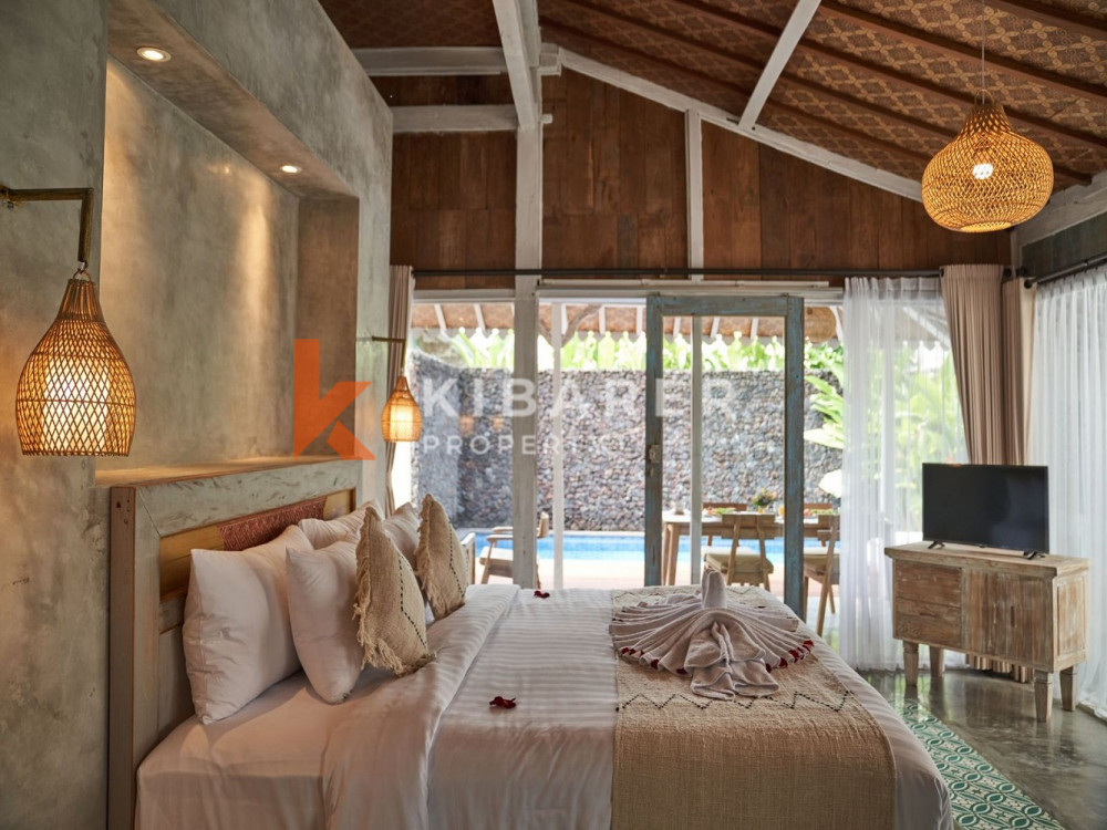 Two Bedroom Complex Villa With Private Pool Nestled in Batu Belig