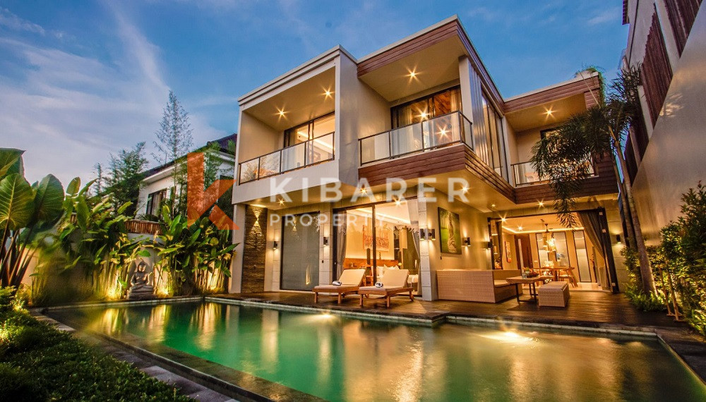 Stunning Three Bedroom Villa with rice field view located in Canggu