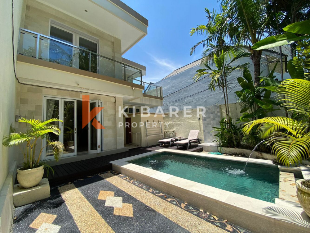 Charming Three Bedroom Enclosed Living Villa in Seminyak Area