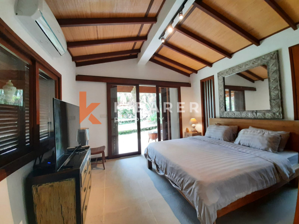 Superbe villa de cinq chambres située dans le quartier paisible de Canggu