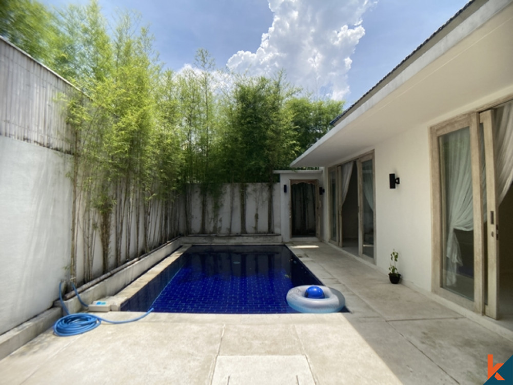 Brand New Beautiful 2 Bedroom Villa with Ricefield View in Kerobokan for Sale