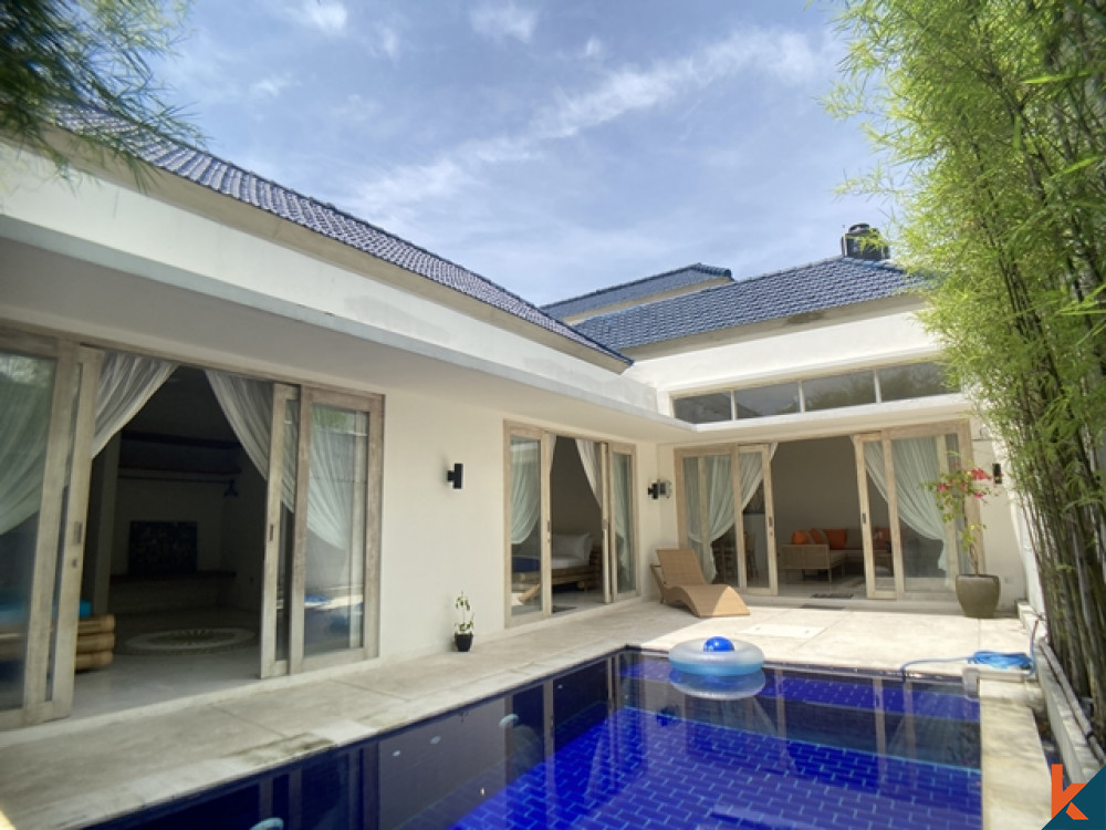 Brand New Beautiful 2 Bedroom Villa with Ricefield View in Kerobokan for Sale