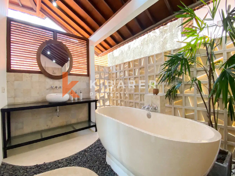 Stunning Four Bedroom Enclosed Living Villa Situated in Canggu (Available on May 1st 2024)