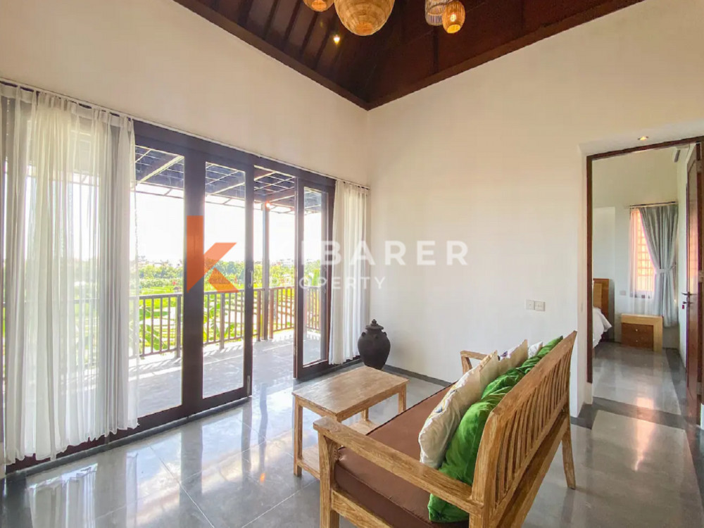 Stunning Four Bedroom Enclosed Living Villa Situated in Canggu (Available on May 1st 2024)