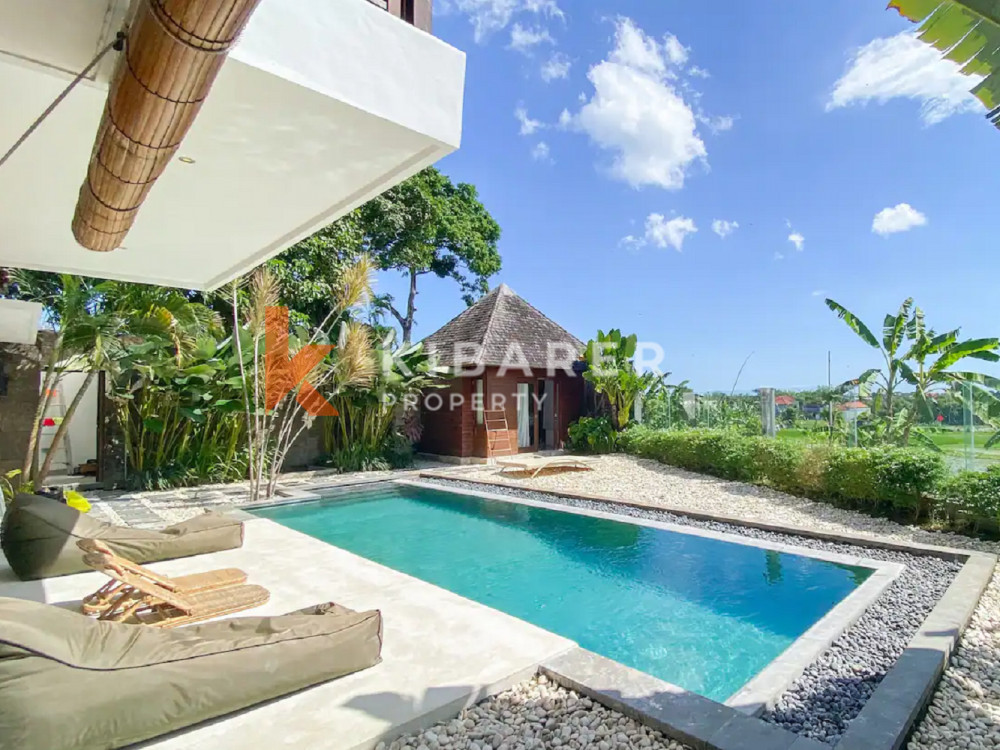 Stunning Four Bedroom Enclosed Living Villa Situated in Canggu (Available on May 1st 2024)