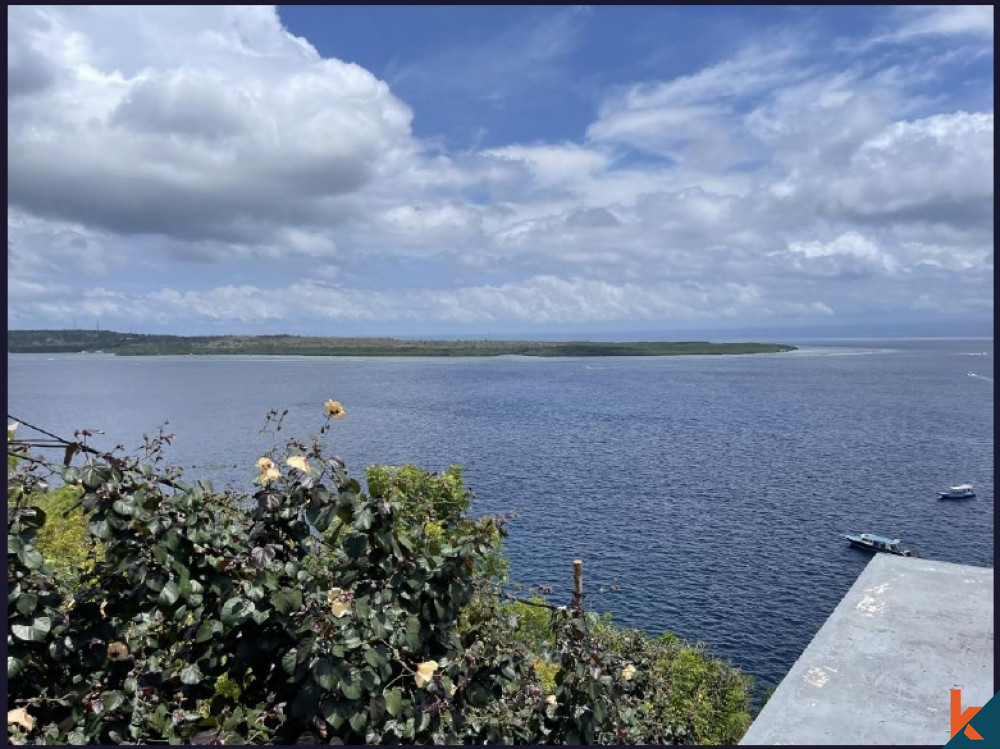 Ocean View Clifftop Land in Nusa Penida for Sale