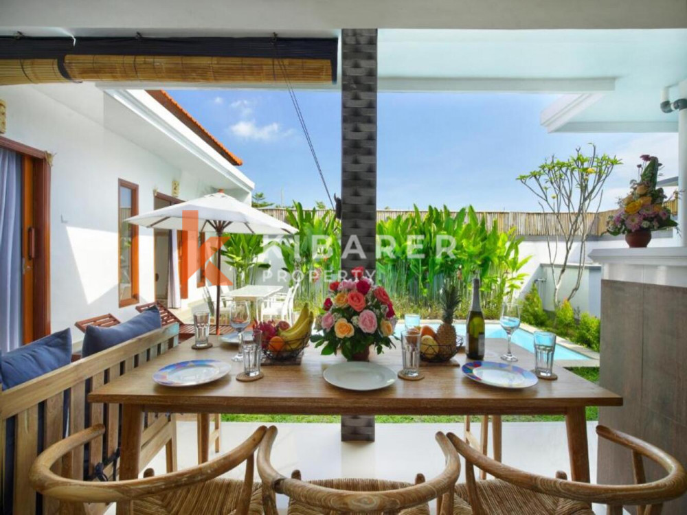 Stunning Three Bedroom Open Living Villa Conveniently Located in The Heart of Umalas