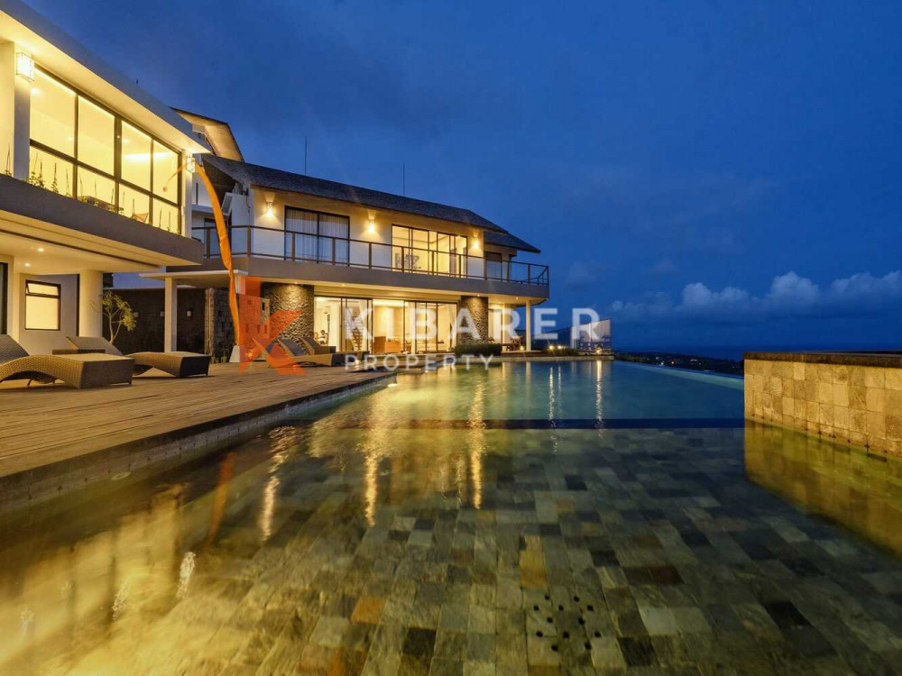 Incroyable onze chambres avec vue sur l'océan Villa située à Ungasan