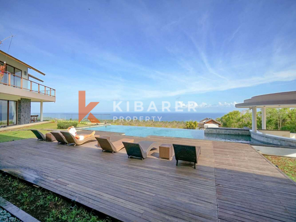Incroyable onze chambres avec vue sur l'océan Villa située à Ungasan