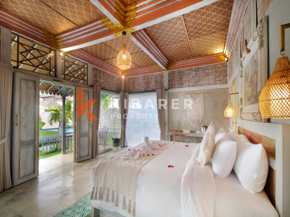 Stylish Three Bedroom Complex Villa With Private Pool Nestled in Batu Belig
