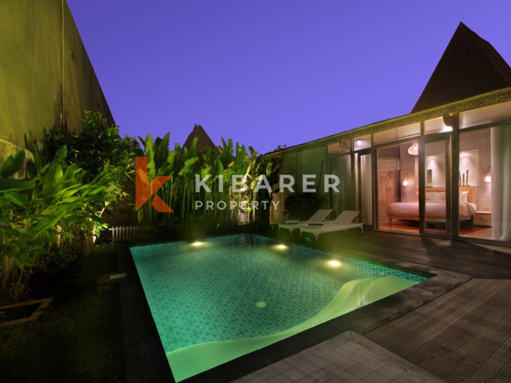 Stylish Three Bedroom Complex Villa With Private Pool Nestled in Batu Belig