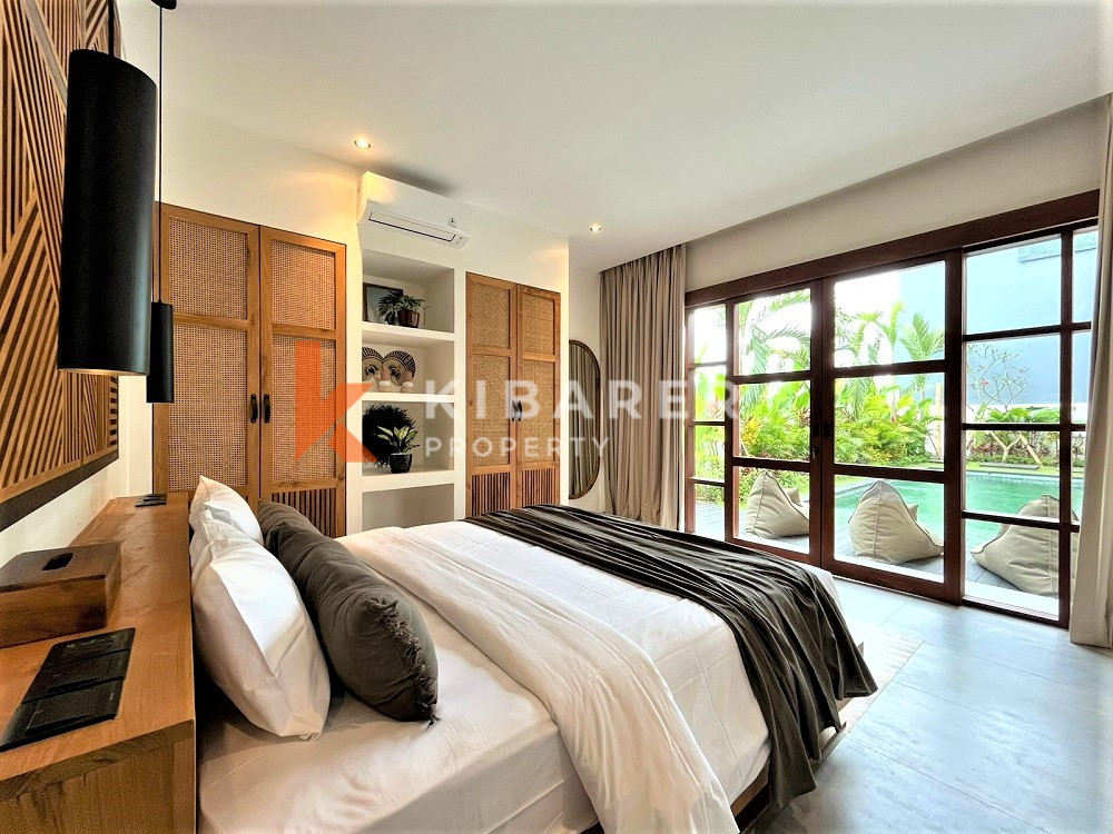 Incroyable Design Villa Ouverte de Trois Chambres à Coucher Située à Cemagi