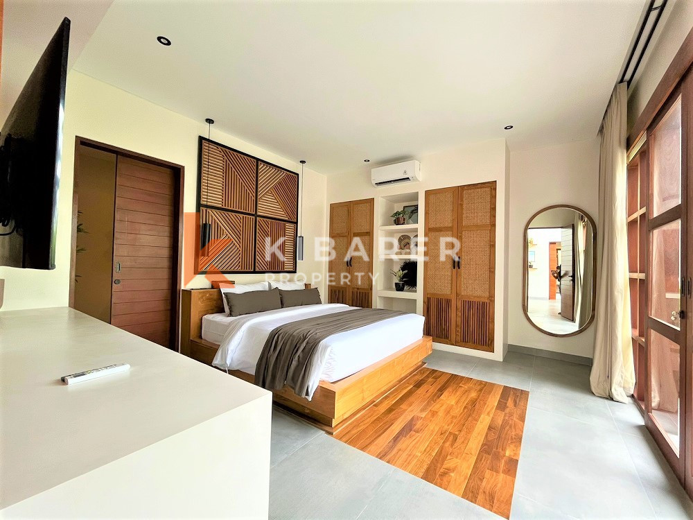 Amazing Design Three Bedrooms Closed Living Villa Situated In Cemagi
