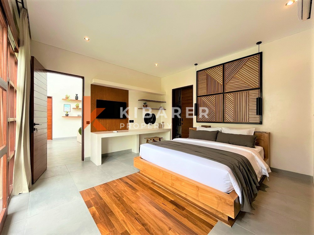 Amazing Design Three Bedrooms Closed Living Villa Situated In Cemagi
