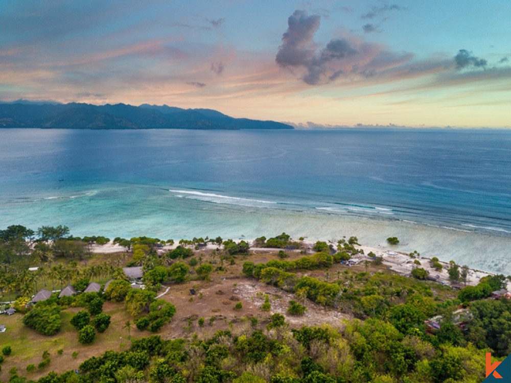 Great Opportunity Beachfront Land in Gili Trawangan for Sale