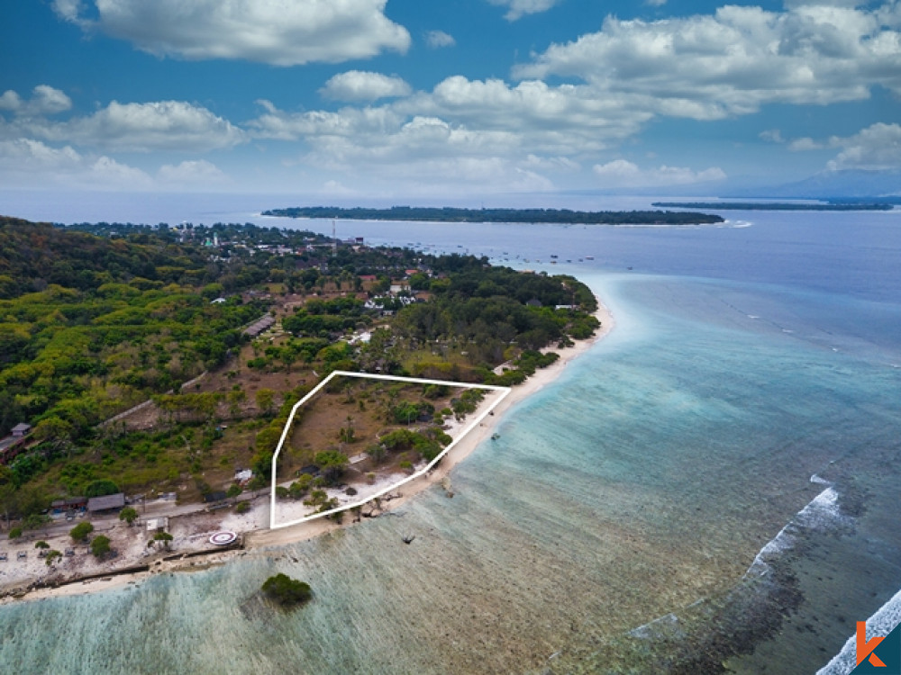Great Opportunity Beachfront Land in Gili Trawangan for Sale