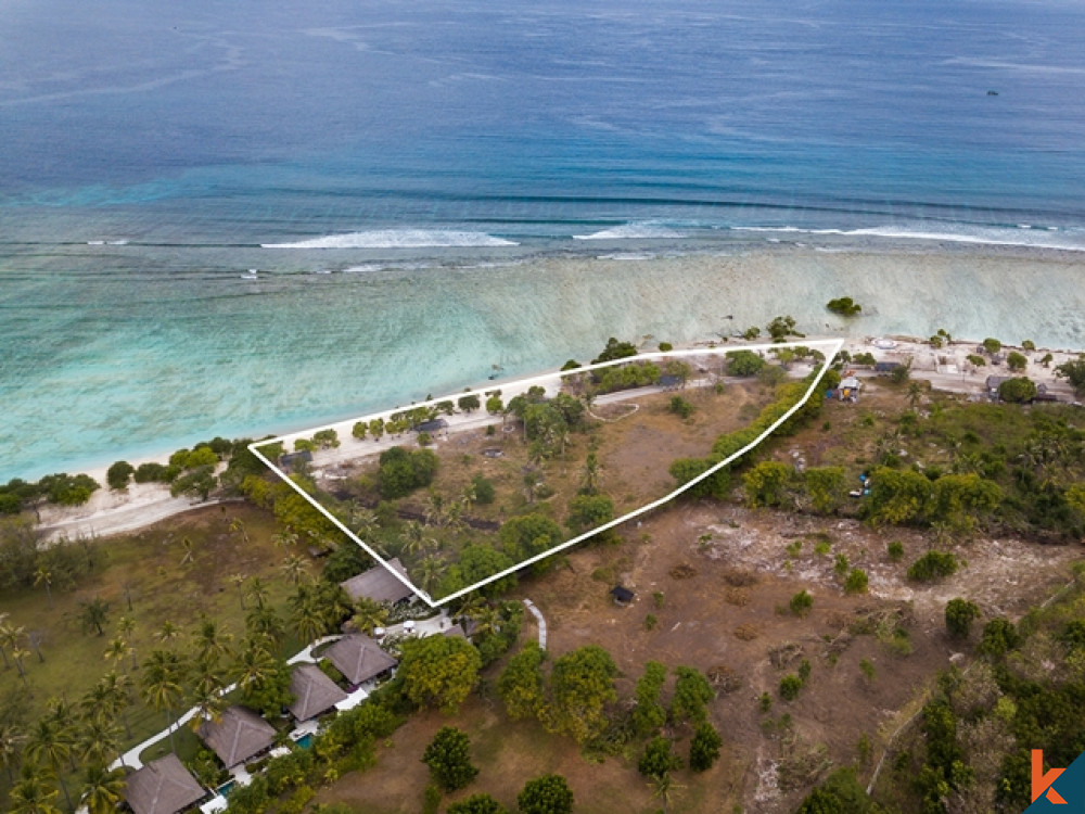 Great Opportunity Beachfront Land in Gili Trawangan for Sale