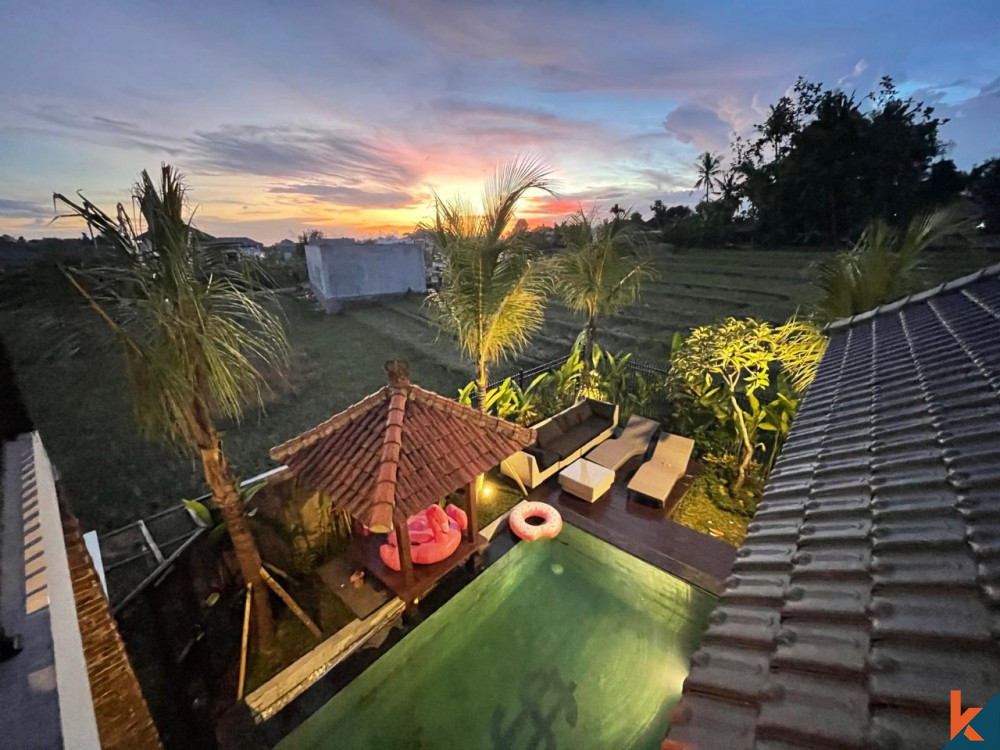 Beautiful & Cozy 3 Bedrooms Villa in Canggu for Sale