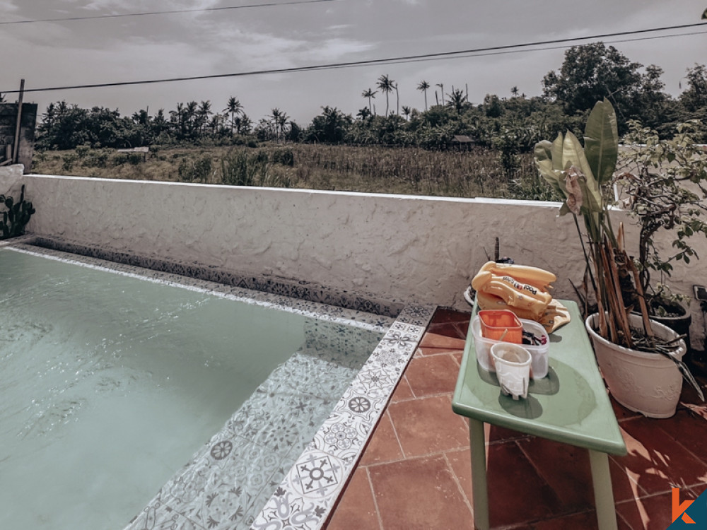 Villa tropicale avec vue sur l'océan à louer à Ketewel